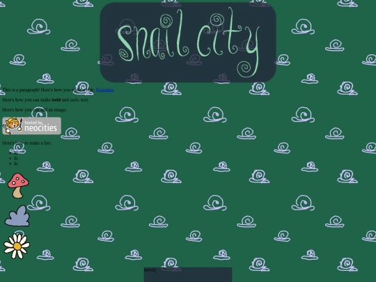 test screenshot