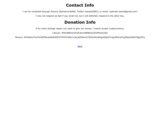 contact screenshot