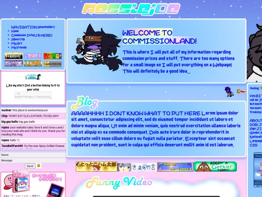 commissions screenshot