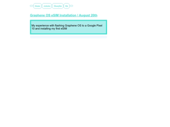 blog screenshot