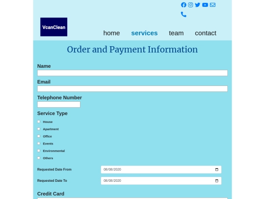order screenshot