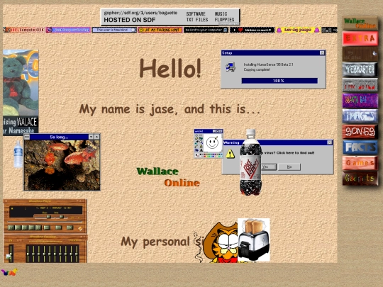 Garfstuf/Archive/BeforeTheWindow screenshot