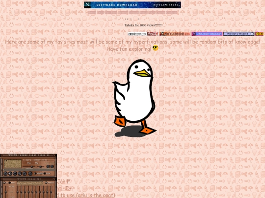 Garfstuf/FavSitesPage screenshot