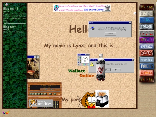 Garfstuf/HomePage screenshot