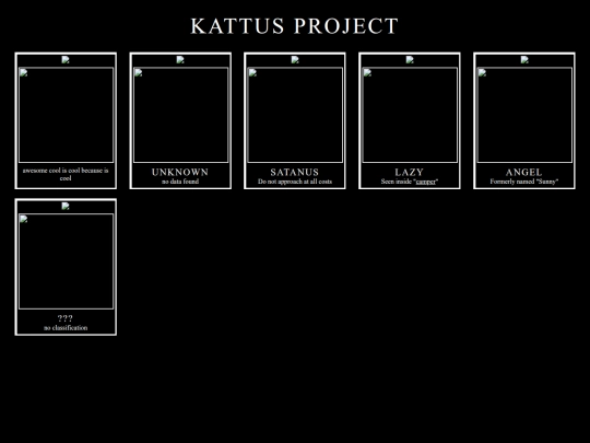 Garfstuf/projects/kattus screenshot