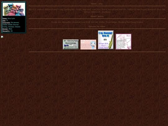 Mobile/MobileAboutMe screenshot
