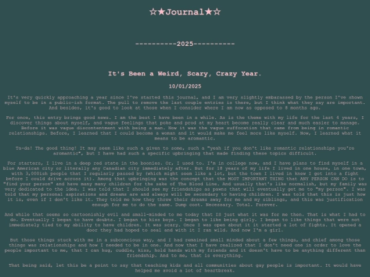 journal screenshot
