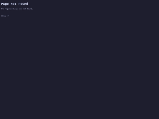not_found screenshot