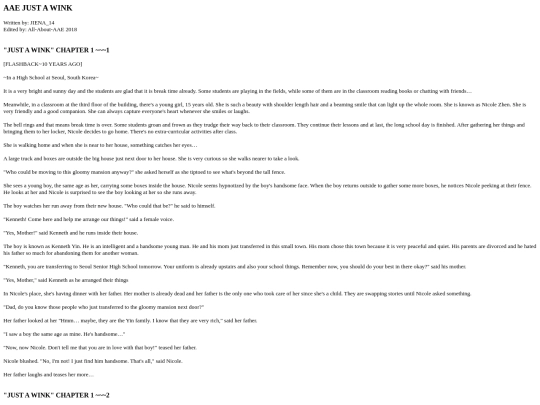 fictions/Page2/AAE-JUST-A-WINK screenshot