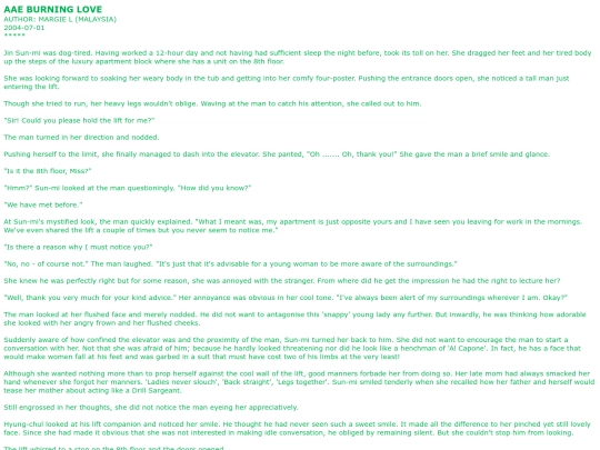 fictions/Page4/AAE-Burning-Love screenshot