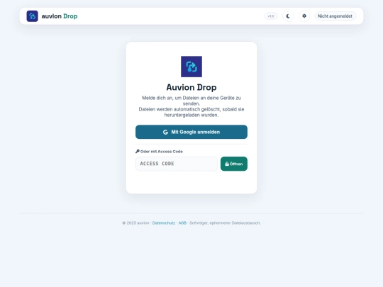 auviondrop screenshot
