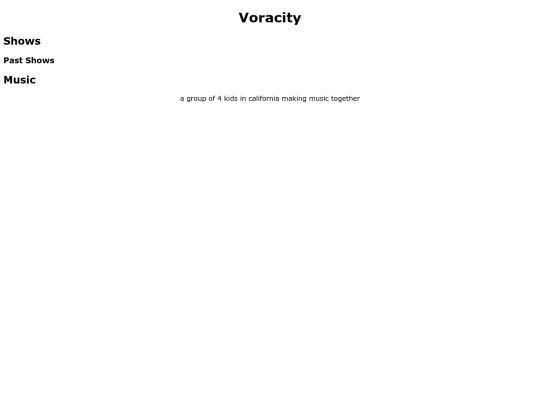 voracity screenshot