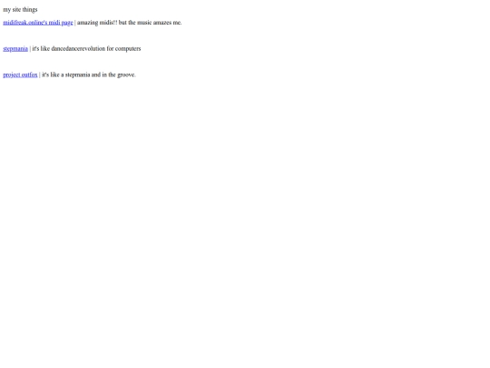 site-things screenshot