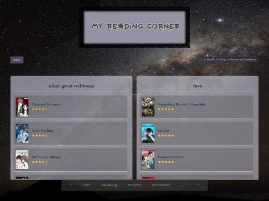 webtoons screenshot