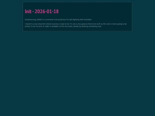 posts/init screenshot