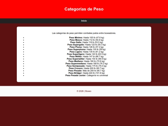 categorias screenshot