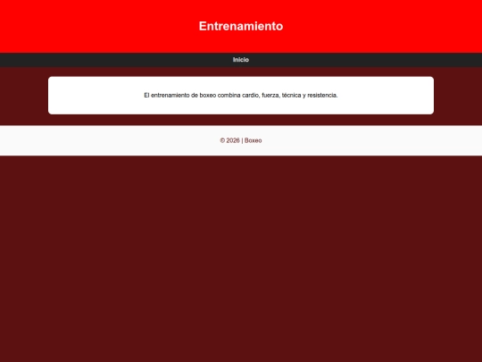 entrenamiento screenshot