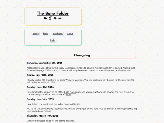 changelog screenshot
