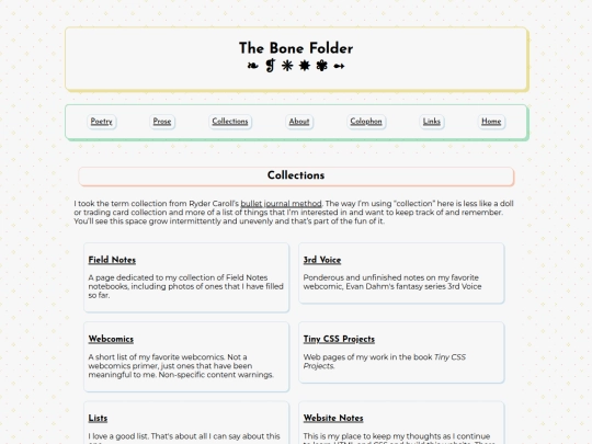 collections screenshot
