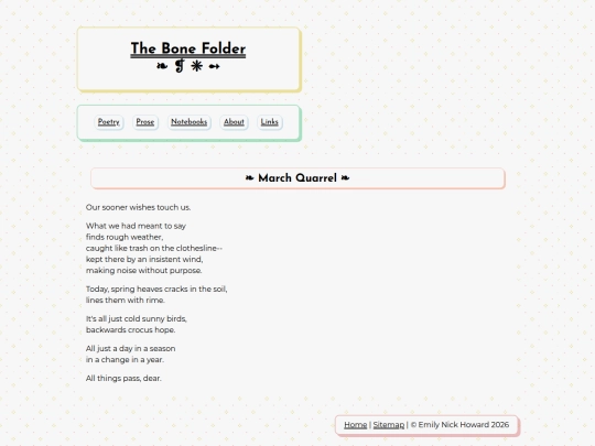 poetry/marchquarrel screenshot