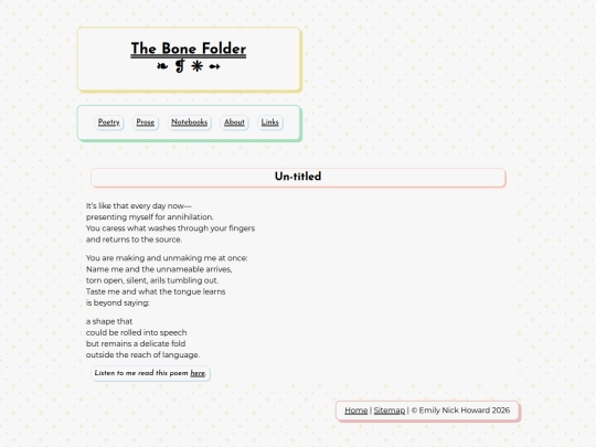 poetry/untitled screenshot