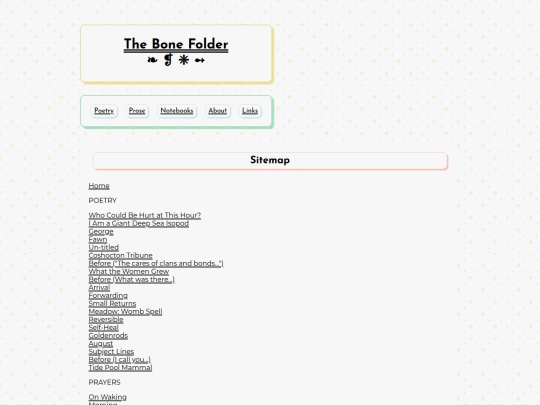 sitemap screenshot