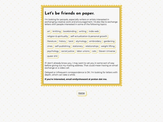 stamps screenshot