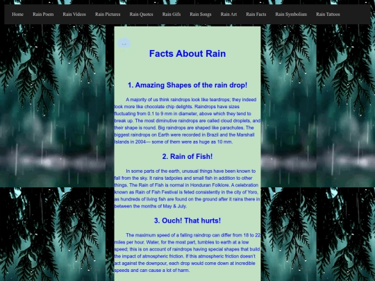 rainfacts screenshot