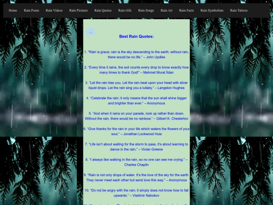 rainquotes screenshot