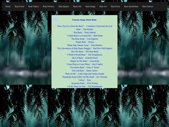rainsongs screenshot