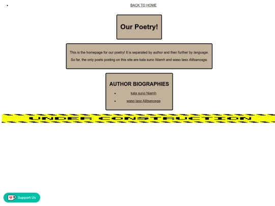 poetry screenshot