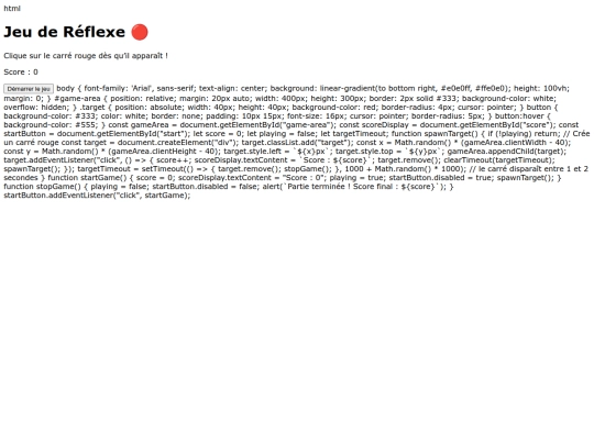 activite0 screenshot