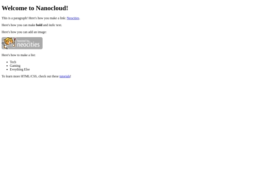 index screenshot
