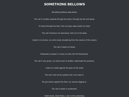 somethingbellows screenshot
