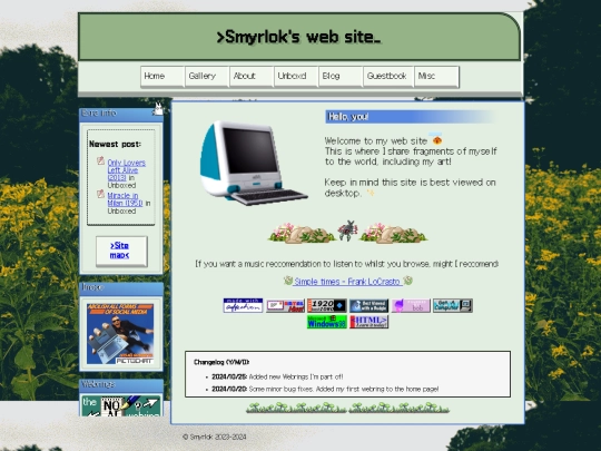 home screenshot