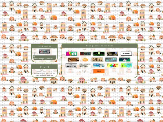 links screenshot