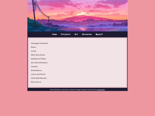 nonsense/ttrpgshrine screenshot