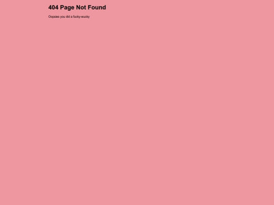 not_found screenshot