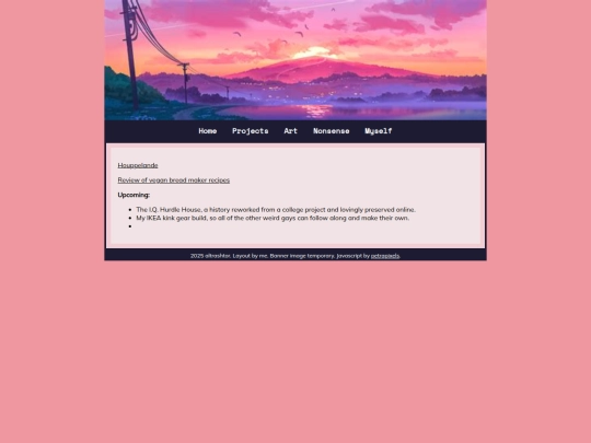 projects screenshot