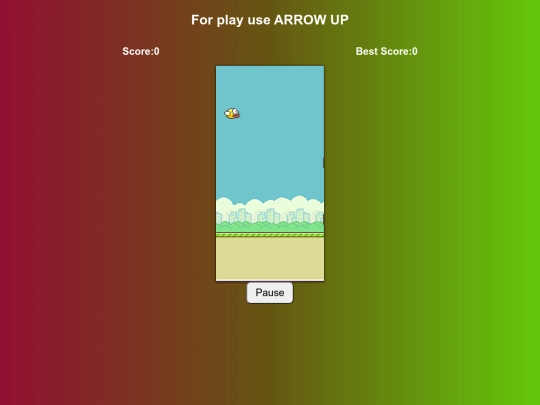 flappyBird screenshot