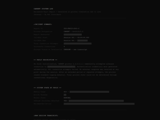 error-log screenshot