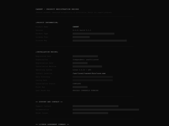 registration screenshot
