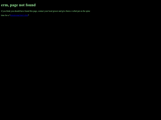 not_found screenshot