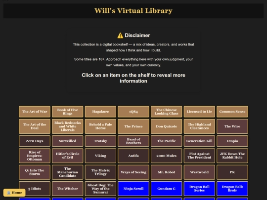 blog/bookshelf screenshot