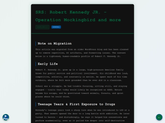 blog/topic/srs-robert-kennedy-jr screenshot