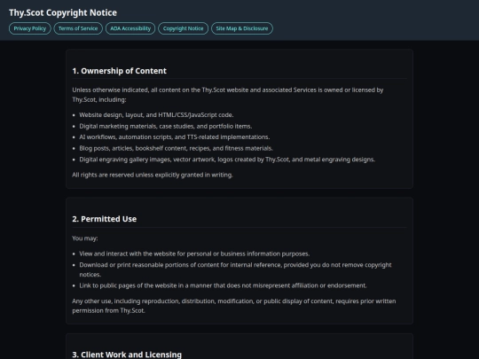 copyright screenshot