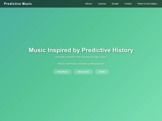 music/albums/predictingsecretsongs screenshot