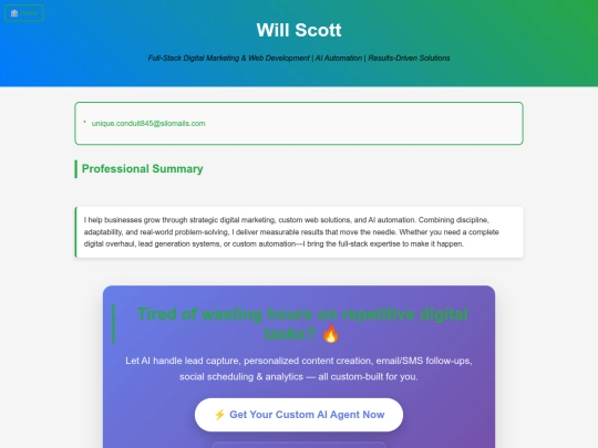 portfolio screenshot
