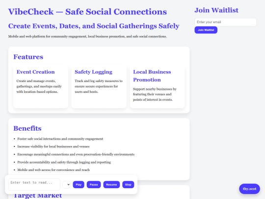 projects/vibecheck-safe-social-connections screenshot
