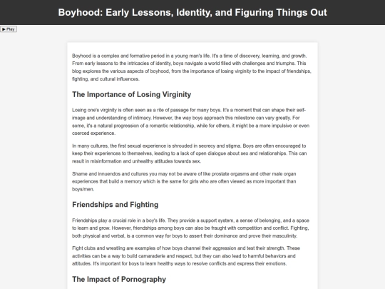 protips/boyhood screenshot